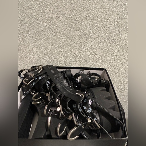 LAMODA Clairvoyant Knee-High Platform Boots – Black – NWT Size 10 - Picture 14 of 14